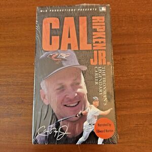 Cal Ripken Jr Ironmans Legendary‎ Career (VHS, 2001) New Sealed Orioles MLB Film